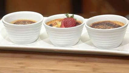 طريقة عمل الكريم بروليه بالصور