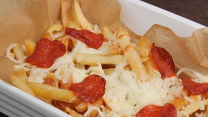 طريقة البطاطس المقلية بالجبن