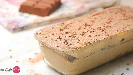 تيراميسو سهل ولذيذ بالتمر
