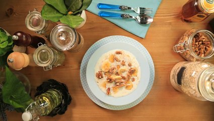 فطور صحي بالشوفان والموز