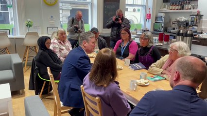 Pensioner tells Keir Starmer she can’t afford to turn central heating on