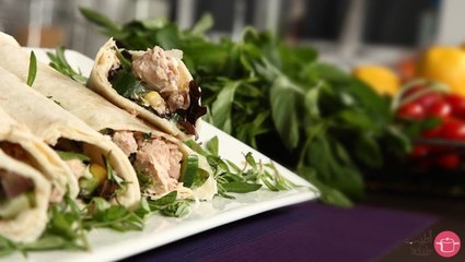 لفائف التونة الشهية