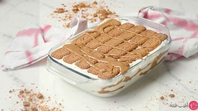 حلى اللوتس السهل بـ3 مكونات
