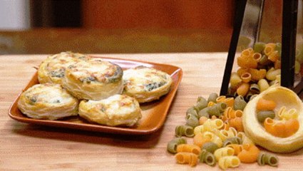 طريقة عمل كراتان الخرشوف مع السبانخ بالصور