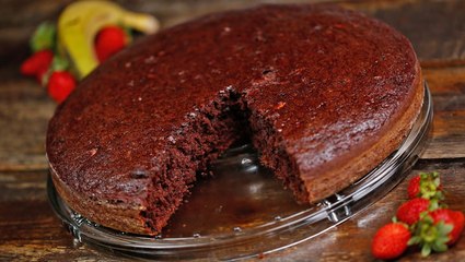 طريقة عمل كيكة الموز بالشوكولاتة