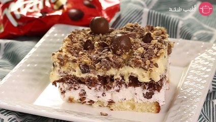 طريقة حلى طبقات الكريمه اللذيذ