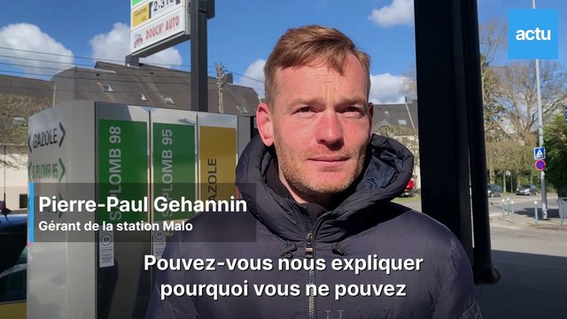 VIDEO. Carburants à Rennes : ce gérant dit pourquoi il ne peut pas appliquer la remise de 18 centimes