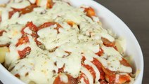 طريقة عمل معكرونة البيتزا بالبيبيروني والجبن