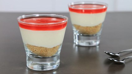 كاسات التشيز كيك بالجيلي