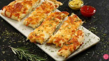 خبز بالجبن في الفرن