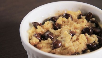 طريقة عمل كوكيز سريع بالميكرويف بالصور