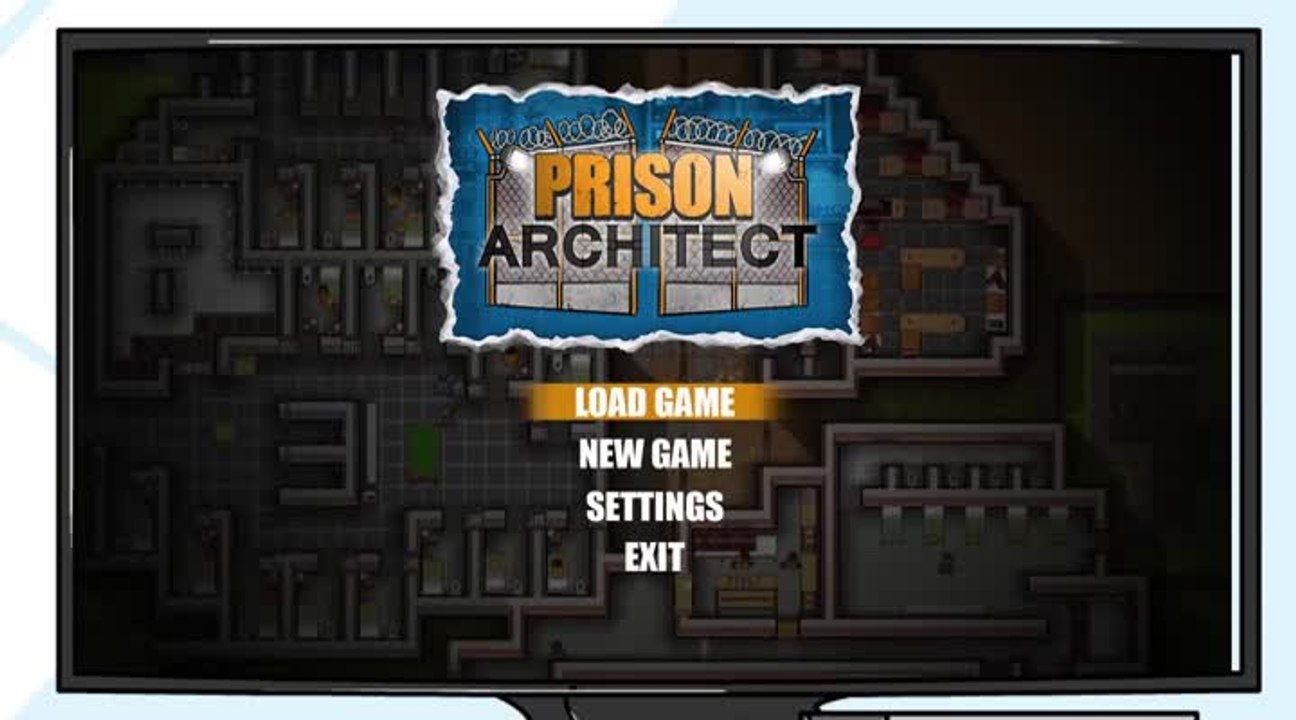 Prison Architect trailer console