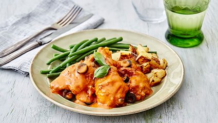 طريقة عمل الدجاج على الطريقة المتوسطية - Puck