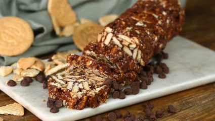 ليزي كيك بالحليب المكثف والكاكاو