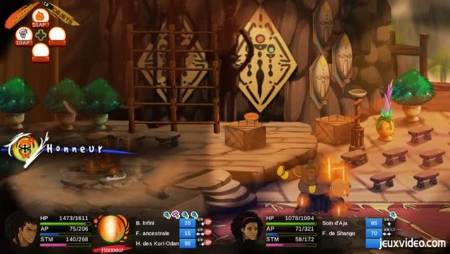 Aurion : combat de boss
