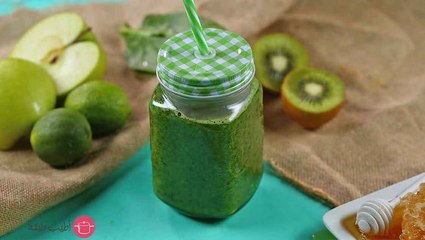 عصير الاخضر لحرق الدهون