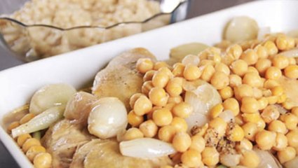 طريقة عمل المغربية بالدجاج بالفيديو