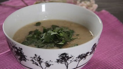 طريقة عمل شوربة دجاج بالشوفان بالصور والفيديو