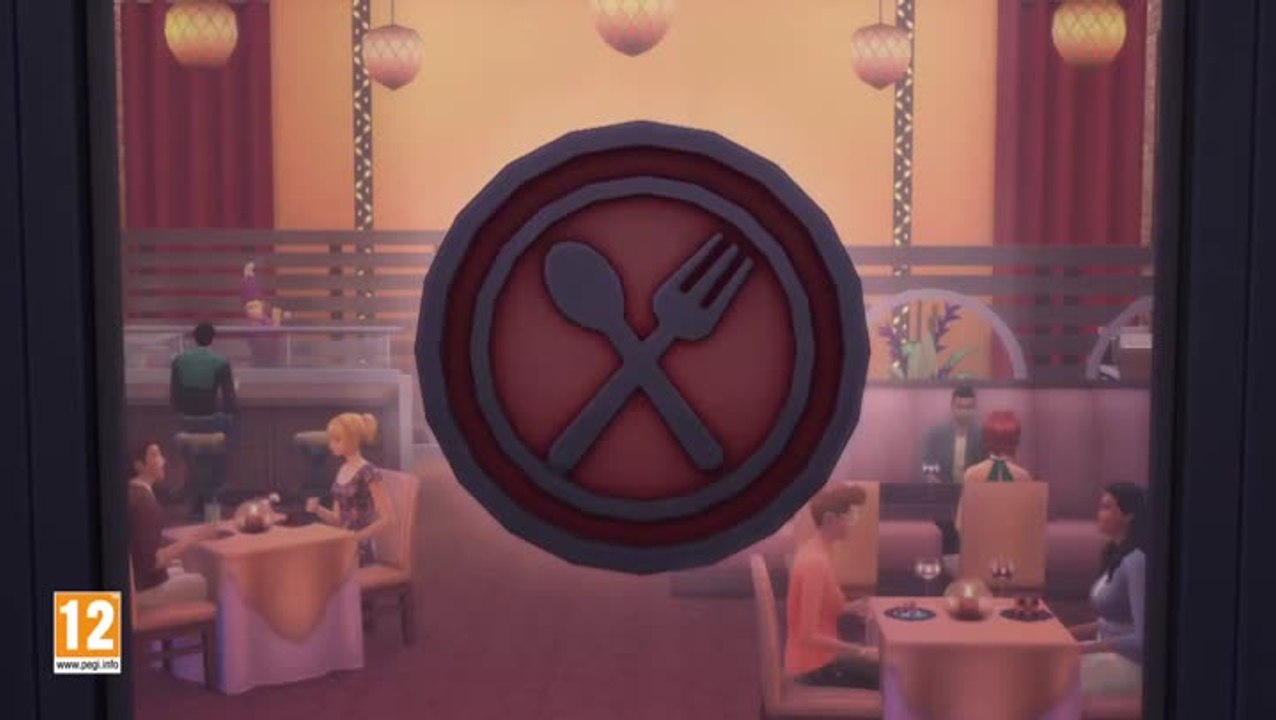Les Sims 4 Au Restaurant