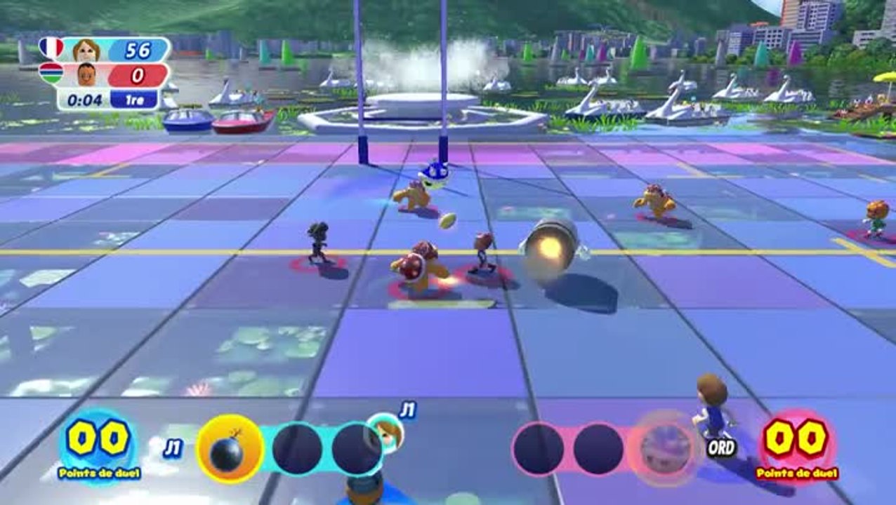 Mario et Sonic aux Jeux Olympiques de Rio 2016 Wii U - Duel de Rugby