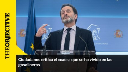 Ciudadanos critica el «caos» que se ha vivido en las gasolineras