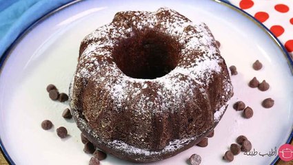 طريقة كيك الشوكولاته بدون بيض