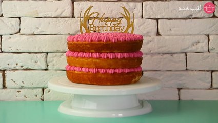 اسهل كيكة اسفنجية