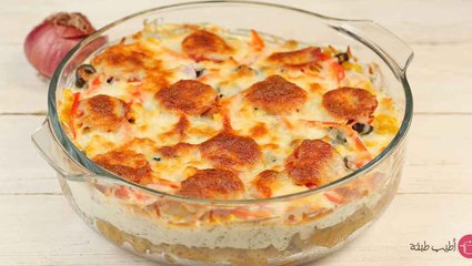 طريقة عمل صينية البطاطس بالجبن