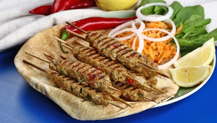 طريقة كباب دجاج مشوي