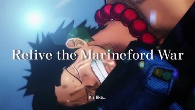 One Piece Burning Blood trailer de lancement