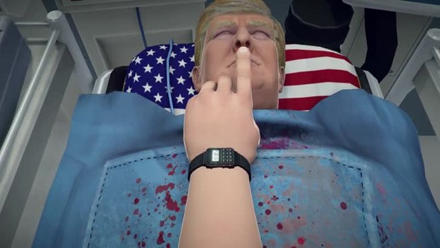 Surgeon Simulator Inside Donald Trump Game Trailer