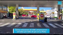 Varias estaciones de GNC amanecieron cerradas por falta de gas en La Plata