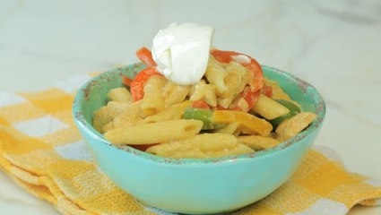 فاهيتا الدجاج بالمكرونة في قدر واحد