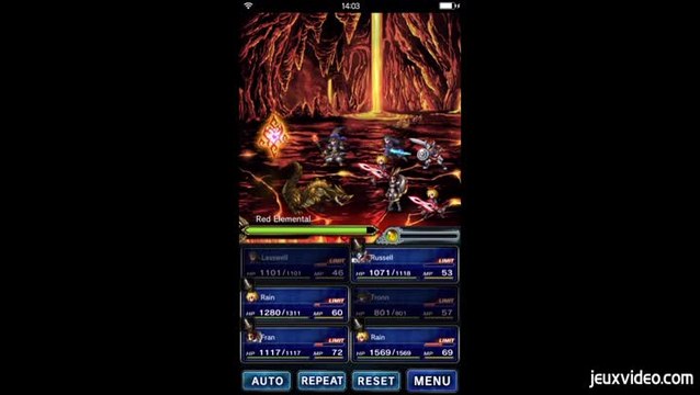 Final Fantasy Brave Exvius : Des combats épiques