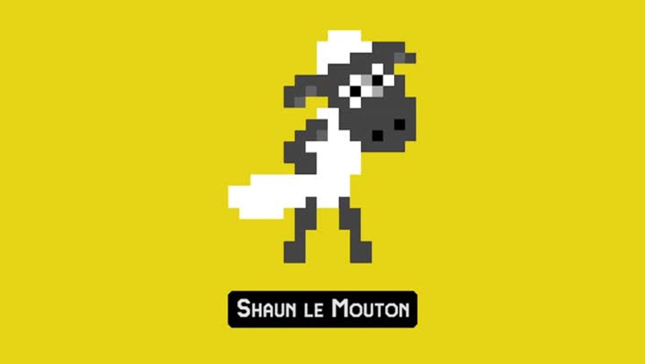 Shaun le mouton sur Mario Maker