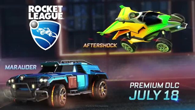 Rocket League : voitures Aftershock et Marauder