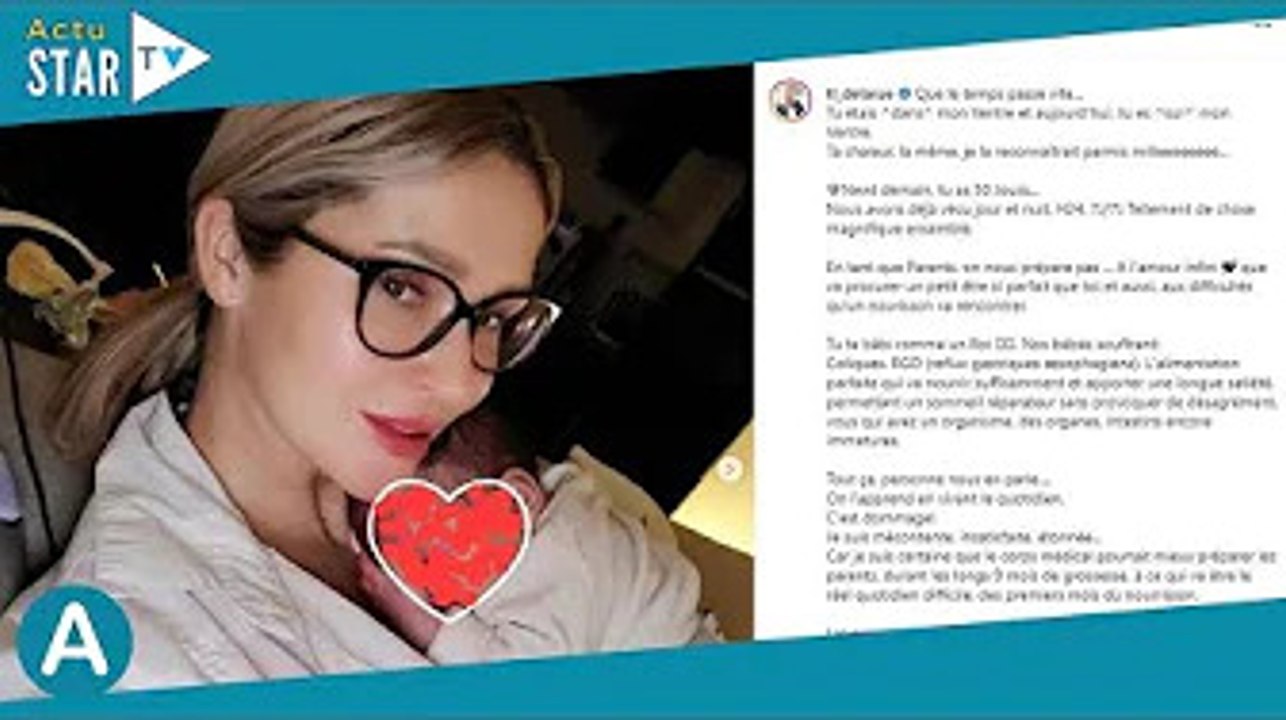 Tatiana-Laurence Delarue maman mécontente : son gros coup de gueule 50 jours après l'accouchement
