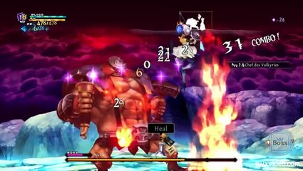 Odin Sphere Leifthrasir : Combat de boss face au Général Brigan