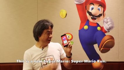 Super Mario Run - Miyamoto nous dit comment il aime y jouer