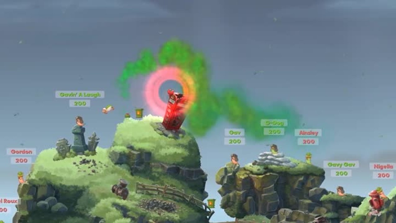 Worms : Weapons of Mass Destruction Crafting Reveal E3 2016