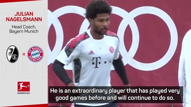 Nagelsmann hopeful of bright Gnabry future at Bayern