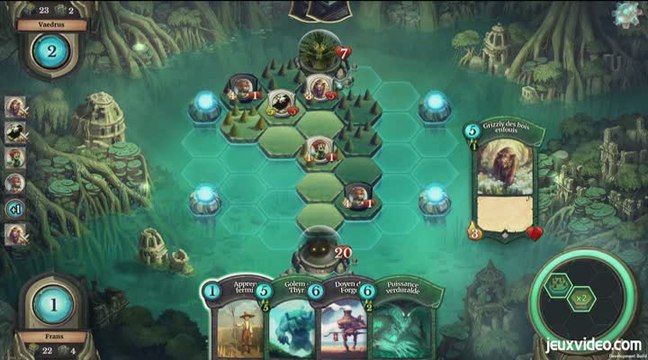 Entre les échecs et le jeu de cartes