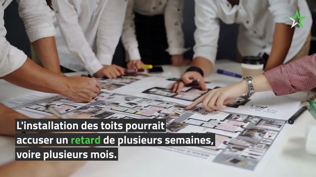 Gros retards de livraisons pour les toits solaires de Tesla, faute de tuiles à installer