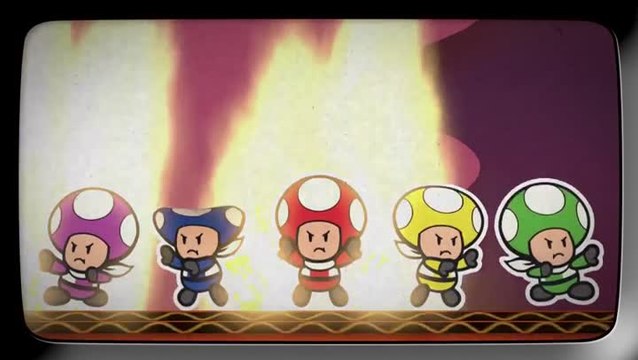 Paper Mario : Color Splash - Des Toads de toutes les couleurs