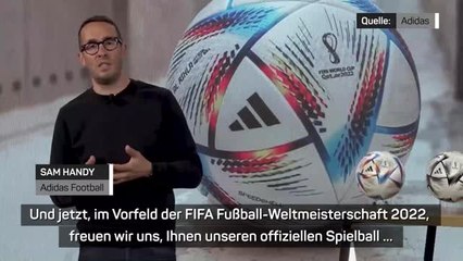 Adidas präsentiert "den schnellsten WM-Ball"