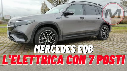 MERCEDES EQB 2022 | Primo contatto col SUV elettrico della Stella