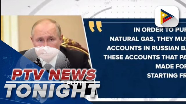 Russia threatens to stop supplying gas if West won't pay in rubles