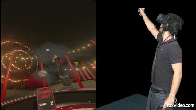 VR Fun House : les mini-jeux bluffants du HTC Vive