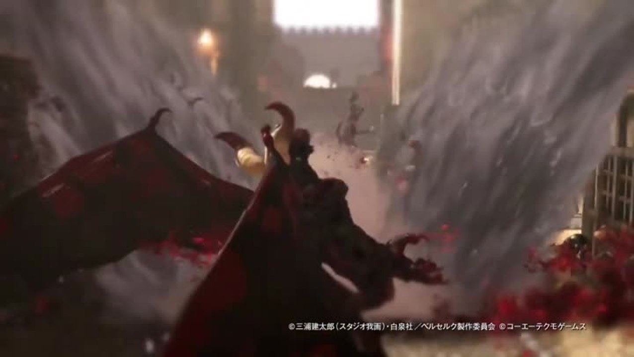 Berserk and the Band of the Hawk nous présente ses personnages