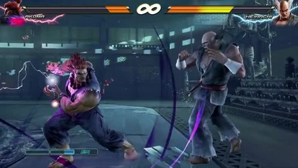 Tekken 7 : Heihachi vs Akuma - un duel électrique